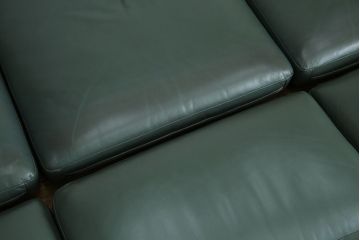アメリカビンテージ　高級輸入家具　Knoll(ノル)　フィスターコレクション　総革の贅沢な1人掛けラウンジソファ4脚セット(レザー、一人掛け、1Pソファ、アームソファ、ヴィンテージ、ノール、バラ売り可能)(現行定価4脚で約280万円)(R-081163)