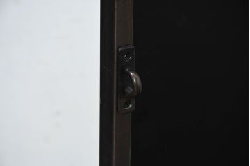 中古　エグジットメタルワークサプライ(EXIT METAL WORK SUPPLY)　インダストリアル感溢れるデザインのスタンドミラー3台セット(姿見、鏡、店舗什器)(定価3台で約42万円)(R-81168)
