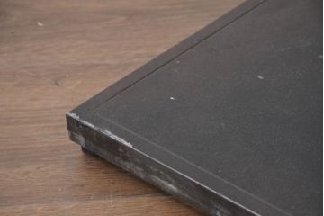 中古　エグジットメタルワークサプライ(EXIT METAL WORK SUPPLY)　インダストリアル感溢れるデザインのスタンドミラー2台セット(姿見、鏡、店舗什器)(定価2台で約28万円)(R-81169)