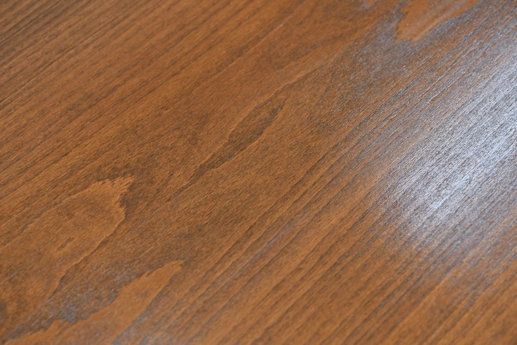 アメリカビンテージ　アメリカンカントリー　上品な装飾が魅力的なエクステンションテーブル　(R-081175)