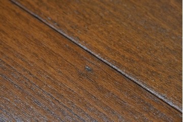 アメリカビンテージ　アメリカンカントリー　上品な装飾が魅力的なエクステンションテーブル　(R-081175)