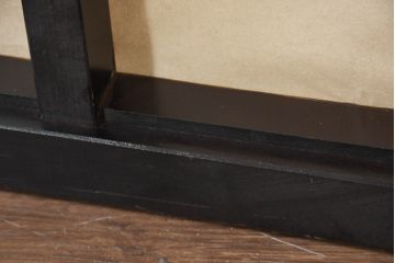 和製ビンテージ　落ち着いた雰囲気を演出する天井直付けの和風照明カバー3台セット(ウォールランプカバー、照明カバー、ヴィンテージ)(R-081180)