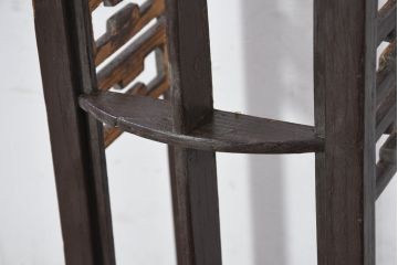 和製アンティーク　希少品!!　鳥取民芸(鳥取民藝)　ペイント仕上げ限定　趣ある和の空間を演出する掛け行燈(掛け行灯、壁掛け照明カバー、シェード、ウォールランプカバー)(R-081182)