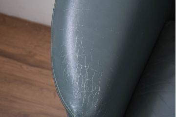 中古　WITTMANN(ヴィットマン)　Paolo Piva(パオロ ピーヴァ)　Aura Armchair(オーラ アームチェア)　本革(レザー)　重厚感と気品を兼ね備えた4脚セット(アームチェア、1人掛けソファ、1Pソファ、バラ売り可能)(定価4脚で約140万円)(R-081186)