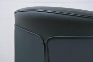 中古　WITTMANN(ヴィットマン)　Paolo Piva(パオロ ピーヴァ)　Aura Armchair(オーラ アームチェア)　本革(レザー)　重厚感と気品を兼ね備えた4脚セット(アームチェア、1人掛けソファ、1Pソファ、バラ売り可能)(定価4脚で約140万円)(R-081186)