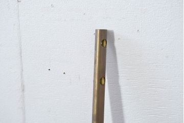 中古　高級品　希少!!　お洒落な空間づくりにおすすめな真鍮製のプールバーライト(プールバーランプ、ビリヤードライト、ビリヤードランプ、天井照明、吊り下げ照明、ランプシェード)(R-081192)