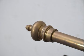 中古　高級品　希少!!　お洒落な空間づくりにおすすめな真鍮製のプールバーライト(プールバーランプ、ビリヤードライト、ビリヤードランプ、天井照明、吊り下げ照明、ランプシェード)(R-081192)