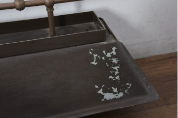 中古　高級品　希少!!　お洒落な空間づくりにおすすめな真鍮製のプールバーライト(プールバーランプ、ビリヤードライト、ビリヤードランプ、天井照明、吊り下げ照明、ランプシェード)(R-081193)
