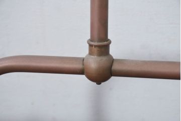 中古　高級品　希少!!　お洒落な空間づくりにおすすめな真鍮製のプールバーライト(プールバーランプ、ビリヤードライト、ビリヤードランプ、天井照明、吊り下げ照明、ランプシェード)(R-081193)