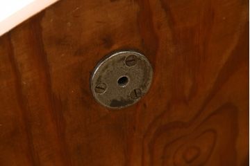 北欧ビンテージ　チーク材　ビーンズ型がお洒落で空間のアクセントになるセンターテーブル(コーヒーテーブル、カフェテーブル、リビングテーブル)(R-081201)