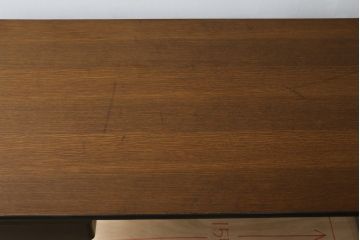 アメリカビンテージ　Hermanmiller(ハーマンミラー社)　アクション・オフィス(Action Office)　ロバート・プロプスト(Robert Propst)　ジョージ・ネルソン(George Nelson)　スタイリッシュなデザインが素敵なワークデスク(机、作業台、在宅用、在宅ワーク用、ヴィンテージ)(R-081202)