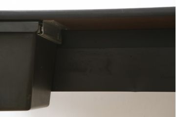 アメリカビンテージ　Hermanmiller(ハーマンミラー社)　アクション・オフィス(Action Office)　ロバート・プロプスト(Robert Propst)　ジョージ・ネルソン(George Nelson)　スタイリッシュなデザインが素敵なワークデスク(机、作業台、在宅用、在宅ワーク用、ヴィンテージ)(R-081202)
