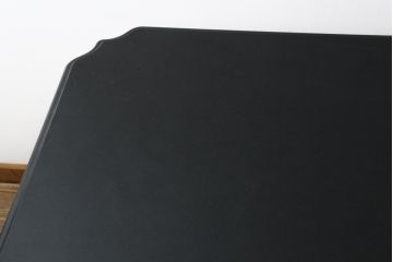 中古　最高級!!　イタリア輸入家具　天板黒御影石　マホガニー材　真鍮(しんちゅう)製　上質さが感じられる凝った造り込みが魅力的なデスク(平机、ワークデスク、在宅用、在宅ワーク用)(定価約120万円)(R-081204)