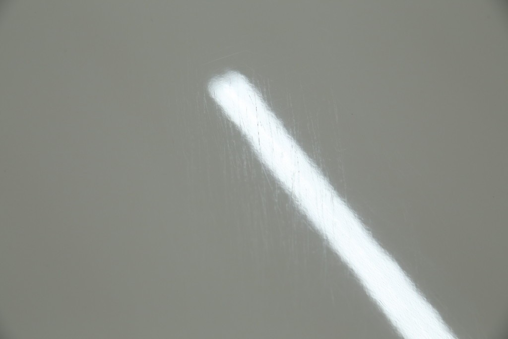 中古　Harrods購入　イギリス高級家具　FRATO(フラト)　DIDOT(ディドー)　フェイクレザー(人口皮革)　幾何学的なデザインが魅力的なサイドボード 定価約120万円　 (R-081206)