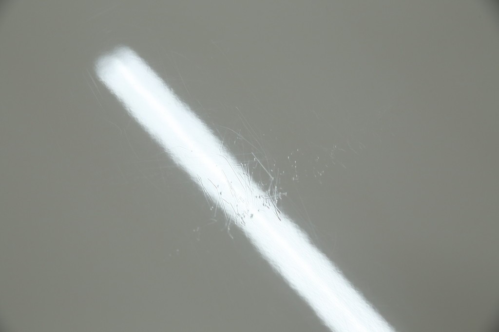 中古　Harrods購入　イギリス高級家具　FRATO(フラト)　DIDOT(ディドー)　フェイクレザー(人口皮革)　幾何学的なデザインが魅力的なサイドボード 定価約120万円　 (R-081206)