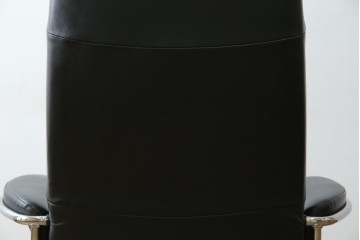 中古　ノルウェー　EKORNES(エコーネス)社　本革　Stressless Metro Office (ストレスレス メトロ オフィス)　インダストリアルな高級デスクチェア　定価約31万円　(R-081207)