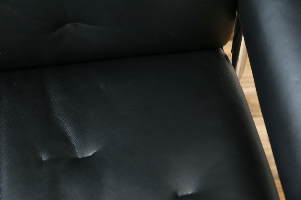 中古　ノルウェー　EKORNES(エコーネス)社　本革　Stressless Metro Office (ストレスレス メトロ オフィス)　インダストリアルな高級デスクチェア　定価約31万円　(R-081207)