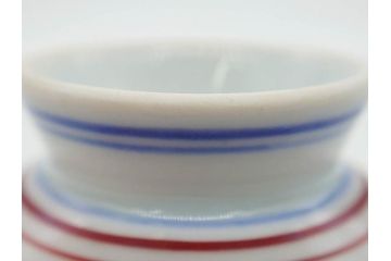 酒井田柿右衛門　肥前国南川原　染錦　二重渦福　丸形　約10cm　3.1寸　匠の技が光る珍味入5客セット(蓋付き器、裏印、小物入れ、香合、蓋物、菓子鉢、茶壷、共箱付き、和食器、陶器、三寸一分)(R-081209)