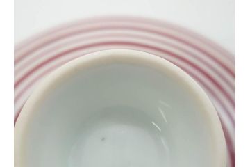 酒井田柿右衛門　肥前国南川原　染錦　二重渦福　丸形　約10cm　3.1寸　匠の技が光る珍味入5客セット(蓋付き器、裏印、小物入れ、香合、蓋物、菓子鉢、茶壷、共箱付き、和食器、陶器、三寸一分)(R-081209)
