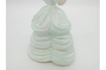 イギリス　COALPORT(コールポート)　淡い彩色が美しいフィギュリン3点セット(Loretta、Carla、Ladies of Fashion Strawberry Fayre、女性、貴婦人、置物、ディスプレイ、英国)(R-081210)
