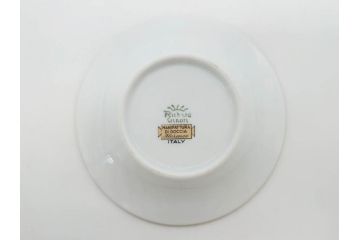 イタリア　Richard Ginori(リチャードジノリ)　イタリアンフルーツ　ベッキオフルーツ　ボンジョルノ　プルーン　チェリー　食卓に彩を添えるジノリ9点セット(花、フラワー、果物、チョコレートカップ&ソーサー、S&C、皿、バタープレート、ボンボニエール、デミタス、金彩)(R-081211)