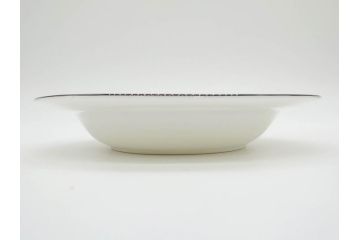 イギリス　WEDGWOOD(ウェッジウッド)　FLORENTINE TURQUOISE(フロレンティーン ターコイズ)　オーバルディッシュ　スーププレート　威風堂々としたデザインが見事なプレート3枚セット(グロテスク文様、フルーツ、果物、大皿、洋食器、英国)(R-081214)