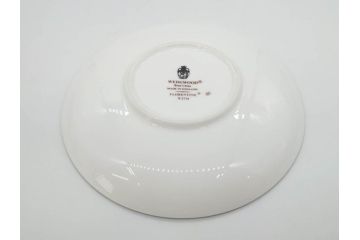 イギリス　WEDGWOOD(ウェッジウッド)　FLORENTINE TURQUOISE(フロレンティーン ターコイズ)　重厚感ある佇まいのコーヒーカップ&ソーサー4客セット(グロテスク文様、フルーツ、果物、C&S、洋食器、英国)(R-081216)