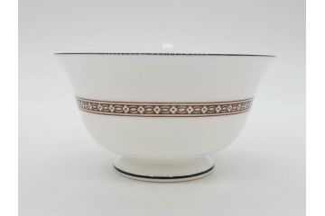 イギリス　WEDGWOOD(ウェッジウッド)　FLORENTINE TURQUOISE(フロレンティーン ターコイズ)　上品な佇まいのティーカップ&ソーサー4客セット(グロテスク文様、フルーツ、果物、ピオニー、C&S、洋食器、英国)(R-081218)