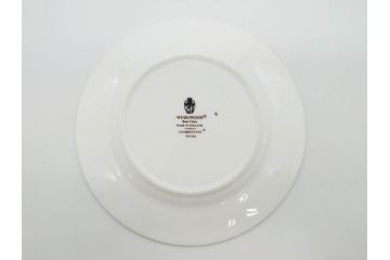 イギリス　WEDGWOOD(ウェッジウッド)　FLORENTINE TURQUOISE(フロレンティーン ターコイズ)　食卓が華やぐプレート6枚セット(グロテスク文様、フルーツ、果物、中皿、洋食器、英国)(R-081220)