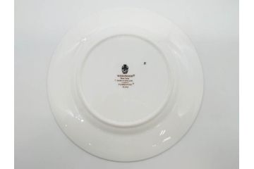 イギリス　WEDGWOOD(ウェッジウッド)　FLORENTINE TURQUOISE(フロレンティーン ターコイズ)　エキゾチックなデザインが目を引くプレート9枚セット(グロテスク文様、フルーツ、果物、中皿、洋食器、英国)(R-081222)