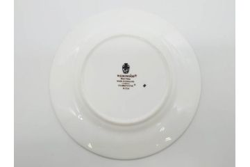イギリス　WEDGWOOD(ウェッジウッド)　FLORENTINE TURQUOISE(フロレンティーン ターコイズ)　エキゾチックなデザインが目を引くプレート9枚セット(グロテスク文様、フルーツ、果物、中皿、洋食器、英国)(R-081222)