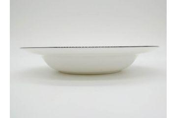 イギリス　WEDGWOOD(ウェッジウッド)　FLORENTINE TURQUOISE(フロレンティーン ターコイズ)　食卓を華やかに演出するプレート4枚セット(グロテスク文様、フルーツ、果物、大皿、スーププレート、洋食器、英国)(R-081223)