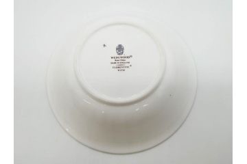 イギリス　WEDGWOOD(ウェッジウッド)　FLORENTINE TURQUOISE(フロレンティーン ターコイズ)　クラシックなデザインの気品あふれるボウル大小6枚セット(グロテスク文様、深皿、サラダボウル、サラダソーサー、洋食器、英国)(R-081227)