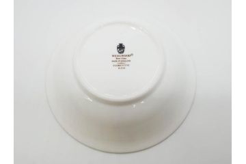 イギリス　WEDGWOOD(ウェッジウッド)　FLORENTINE TURQUOISE(フロレンティーン ターコイズ)　クラシックなデザインの気品あふれるボウル大小6枚セット(グロテスク文様、深皿、サラダボウル、サラダソーサー、洋食器、英国)(R-081227)