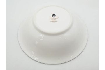 イギリス　WEDGWOOD(ウェッジウッド)　FLORENTINE TURQUOISE(フロレンティーン ターコイズ)　クラシックなデザインの気品あふれるボウル大小10枚セット(グロテスク文様、深皿、サラダボウル、サラダソーサー、洋食器、英国)(R-081228)