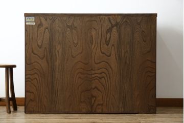 【H様　ご決済専用】中古　美品　岩谷堂箪笥　力強い木目と重厚感のある金具が目を惹く整理箪笥(引き出し、チェスト、サイドチェスト、和箪笥、収納箪笥、衣装箪笥)(R-081237)