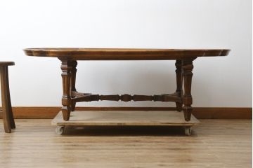 中古　DREXEL HERITAGE(ドレクセルヘリテイジ)　Cameo Classics(キャメオクラシックス)　優雅なひとときを演出するカクテルテーブル(センターテーブル、ローテーブル、リビングテーブル、カフェテーブル)(定価約60万円)(R-081239)