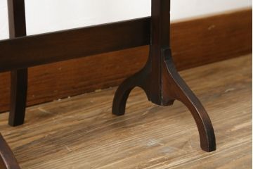 イギリスアンティーク　マホガニー材　クラシカルな佇まいが魅力的なケーキスタンド(ディスプレイラック、飾り棚、陳列棚、花台、店舗什器、英国)(R-081241)