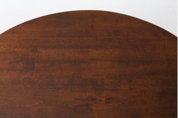 中古　美品　松本民芸家具　シックな佇まいがお洒落なラウンドテーブル(ダイニングテーブル、カフェテーブル、食卓、丸テーブル、2人掛け、4人掛け)(R-081244)