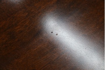 中古　美品　松本民芸家具　シックな佇まいがお洒落なラウンドテーブル(ダイニングテーブル、カフェテーブル、食卓、丸テーブル、2人掛け、4人掛け)(R-081244)