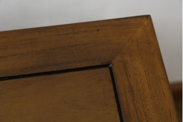 中古　李朝家具　モリジャン　アンティーク調　オリエンタルなデザインのサイドボード(サイドキャビネット、収納棚、戸棚)(R-081248)