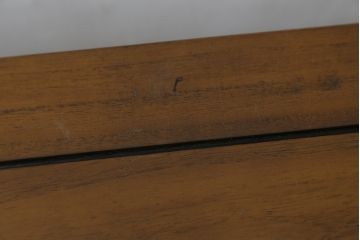 中古　李朝家具　モリジャン　アンティーク調　オリエンタルなデザインのサイドボード(サイドキャビネット、収納棚、戸棚)(R-081248)