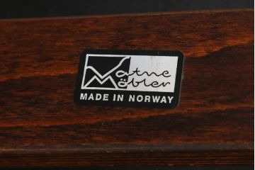 北欧ビンテージ　美品　ノルウェー　バットネ(Vatne)　スペシャル　オットマン付きは珍しい!くつろぎ感が抜群のファルコンチェアとオットマンセット(ラウンジチェア、アームレスチェア、フットスツール、椅子、イス、ヴィンテージ)(R-081252)