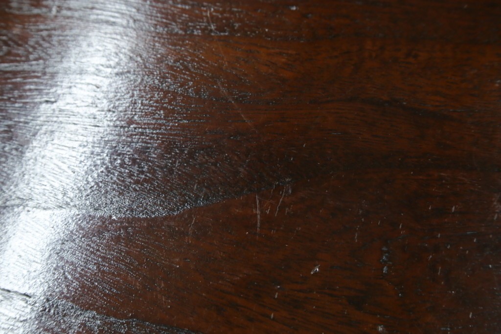 中古　美品　韓国工芸家具　モリジャン　重厚感のある金具とオリエンタルな雰囲気が魅力的なサイドボード　(R-081253)