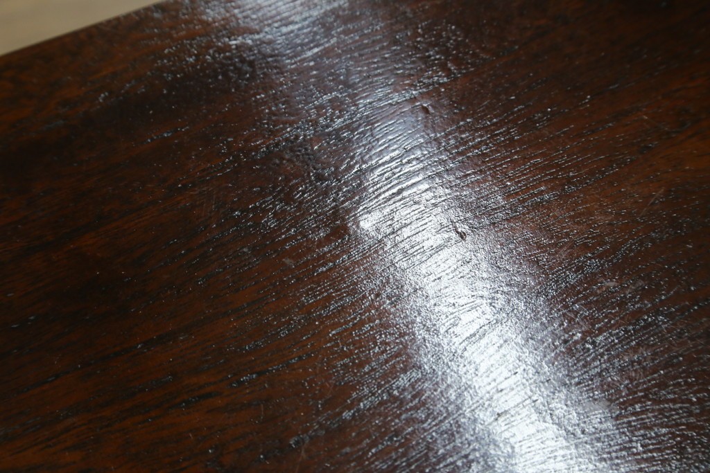 中古　美品　韓国工芸家具　モリジャン　重厚感のある金具とオリエンタルな雰囲気が魅力的なサイドボード　(R-081253)