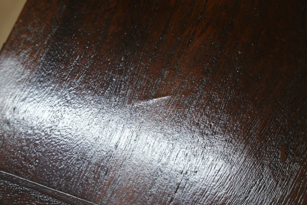 中古　美品　韓国工芸家具　モリジャン　重厚感のある金具とオリエンタルな雰囲気が魅力的なサイドボード　(R-081253)