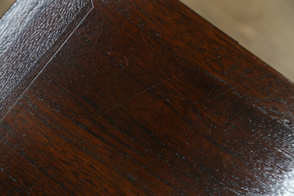 中古　美品　韓国工芸家具　モリジャン　重厚感のある金具とオリエンタルな雰囲気が魅力的なサイドボード　(R-081253)