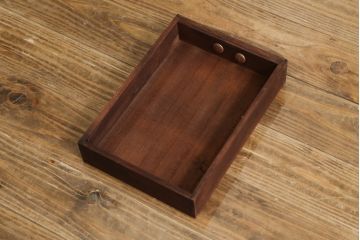 中古　美品　韓国工芸家具　モリジャン　重厚感のある金具とオリエンタルな雰囲気が魅力的なサイドボード(収納棚、戸棚、引き出し)(R-081253)