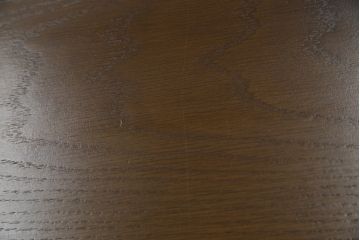 中古　オーク材　ステンドグラス入り　落ち着きのある色味と上品なデザインが魅力的なコーナーテレビボード(テレビ台、収納棚、戸棚、ローボード)(R-081255)