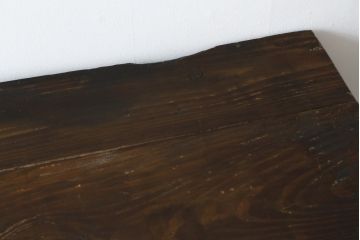 韓国アンティーク　希少な特大サイズ!!　松材　杉材　欅(ケヤキ)材　様々な形の金具が使われたユーモアたっぷりなバンダチ(バンダジ、半閉櫃、李朝家具、李朝タンス、収納箪笥)(R-081271)
